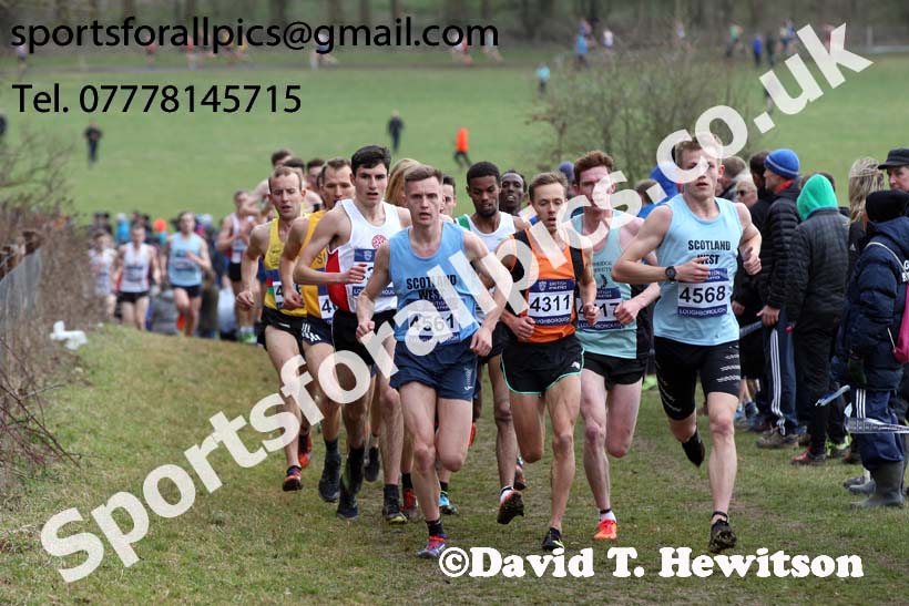 Senior mens 2019 British Athletics Inter Counties Cross Country, Prestwood Hall, Loughborough. Photo:  David T. Hewitson/Sports for All Pics